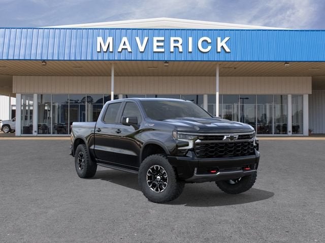 2026 Chevrolet Silverado 1500 ZR2 in Black — front three-quarter view