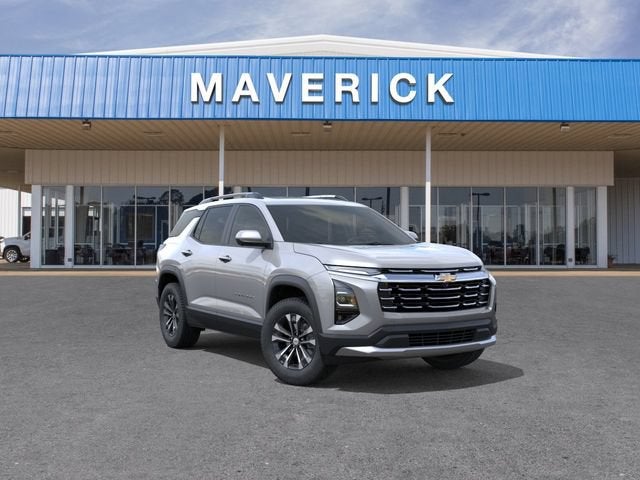 2027 Chevrolet Equinox FWD LT in Sterling Gray Metallic — front three-quarter view