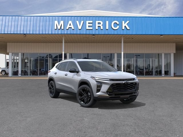 2026 Chevrolet Trax ACTIV in Sterling Gray Metallic — front three-quarter view