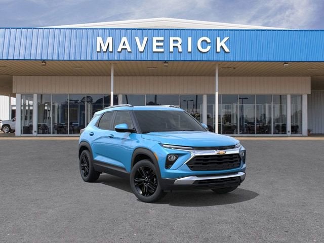 2026 Chevrolet Trailblazer LT in Marina Blue Metallic — front three-quarter view